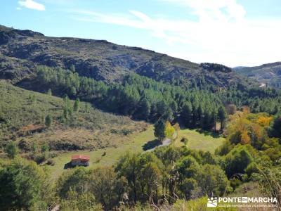 Hospitalillo a El Atazar; Senda Genaro; senderismo fin de semana viajes españa